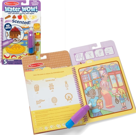 Melissa & Doug Water WOW! voňavé vodní omalovánky Dezerty