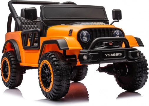 Auto na akumulátor 24V pro děti oranžové