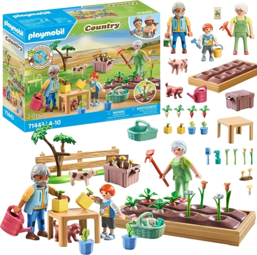 Playmobil Country Zeleninová zahrádka u prarodičů