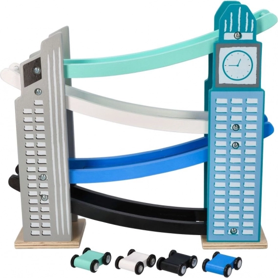 Dřevěná autodráha Společnice mrakodrapů