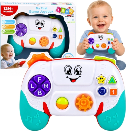 My First Game Joystick – interaktivní vzdělávací herní ovladač pro batolata se světly a zvuky