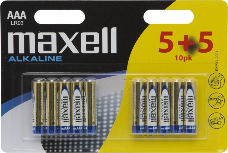 Alkalická mikro tužková baterie AAA LR03 1,5 V - 1 kus