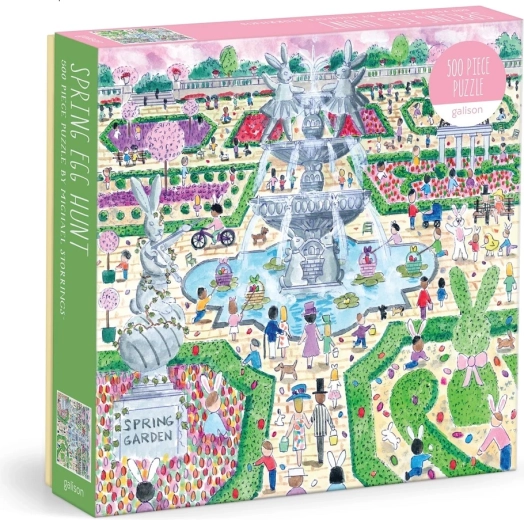 Galison puzzle Velikonoční hledání vajíček – 500 dílků