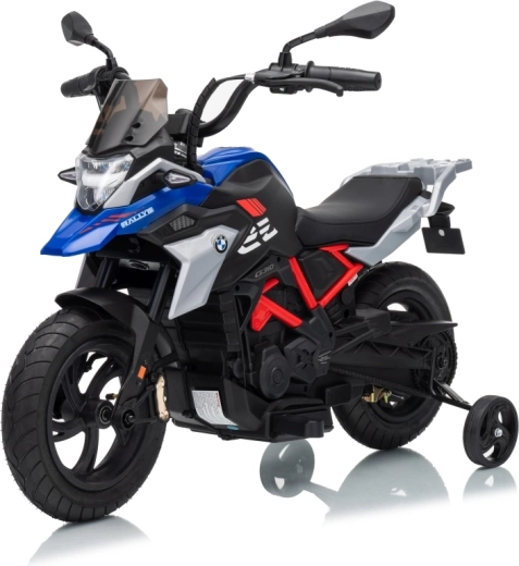 Dětská elektrická motorka BMW G310GS modrá