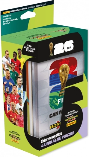 Sběratelská plechovka karet PANINI FIFA World Cup 2026