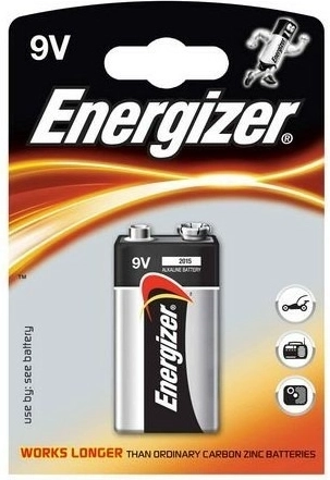 Energizer Alkalická baterie 9V