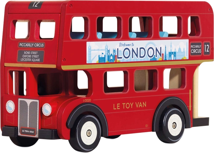 Le Toy Van dřevěný londýnský patrový autobus pro děti