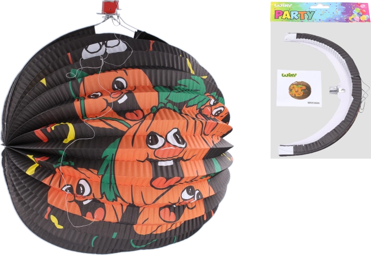 Lampionová koule dýně 25 cm