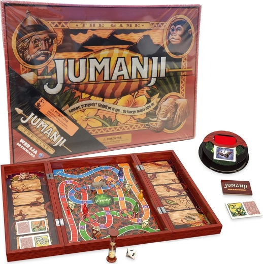 Jumanji společenská hra v dřevěné edici