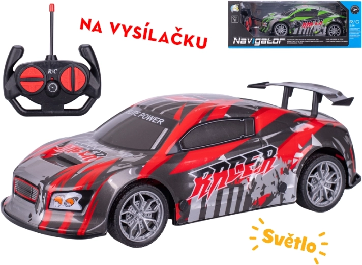 RC závodní auto 26 cm s plným ovládáním a světly
