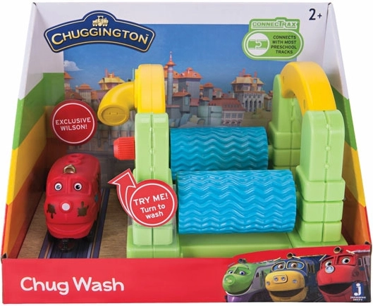 Chuggington mycí linka s mašinkou