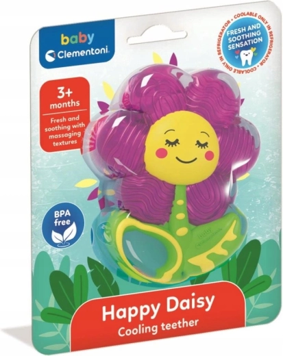 Clementoni Baby chladicí kousátko Veselá kopretina