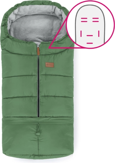 Petite&Mars nastavitelný fusak 3v1 jibot horizontal juicy green
