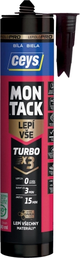 Montážní lepidlo 290 ml CEYS Montack Turbo