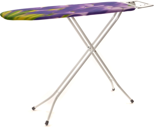 Žehlicí prkno Basic 110 × 30 cm s kovovou deskou a bavlněným potahem