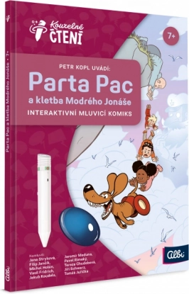 Kouzelné čtení – komiks Parta Pac (interaktivní kniha pro elektronickou tužku ALBI)
