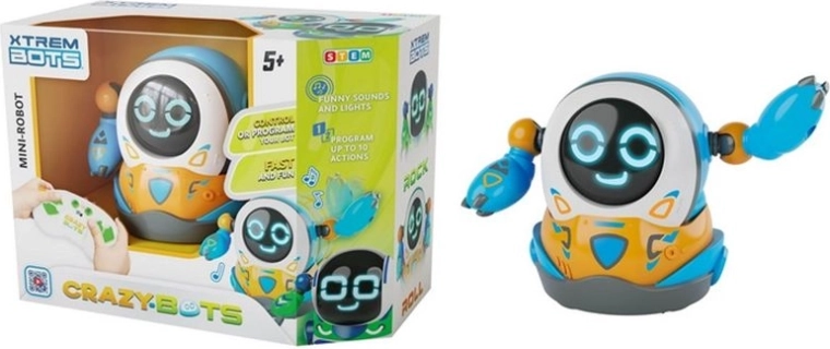 Xtrem Bots crazybots mini robot Roll