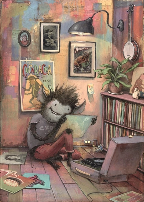 Puzzle HEYE Zozoville Vinylová příšera 1000 dílků