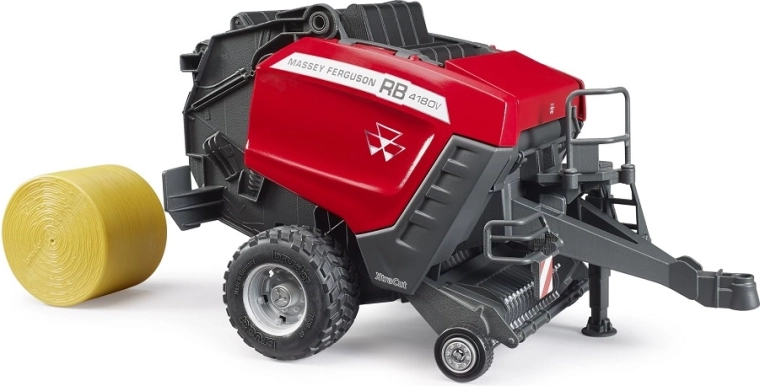 Bruder lis na kulaté balíky Massey Ferguson