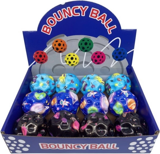 Míček s vesmírným motivem 7 cm