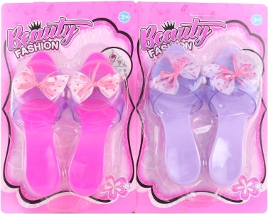 Plastové střevíčky s mašlí pro děti