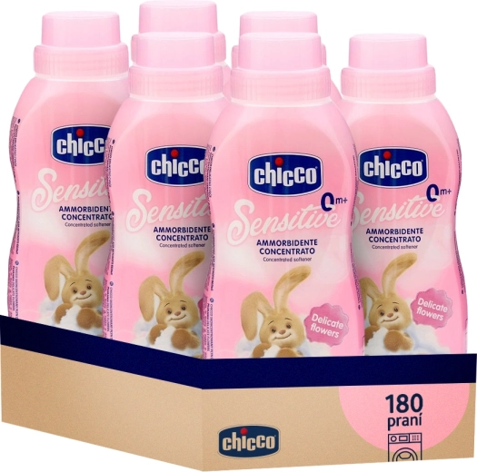 Chicco aviváž Baby Sensitive Květinové objetí, koncentrovaná 750 ml (6×30 praní)