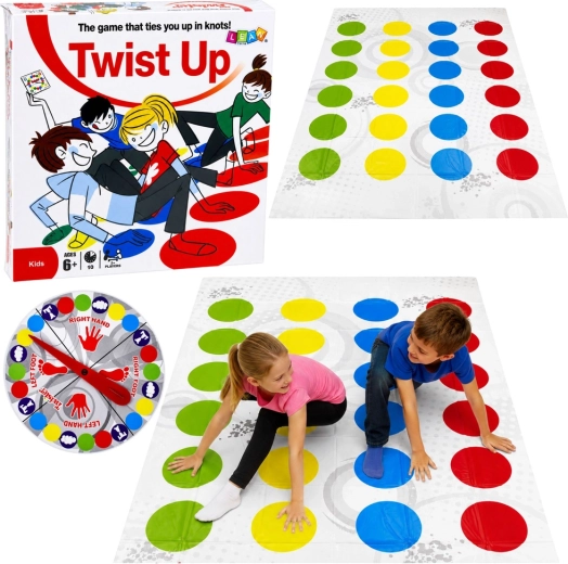Rodinná pohybová hra Twist s podložkou a ruletou