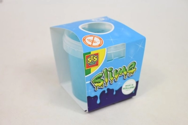SES Creative Slime modrý s třpytkami 140 g