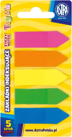 Samolepicí bločky ASTRA Neon 5 barev