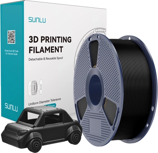 Sunlu PETG filament černý