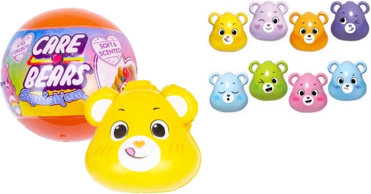 Antistresový mačkací míček Care Bears - 1 kus