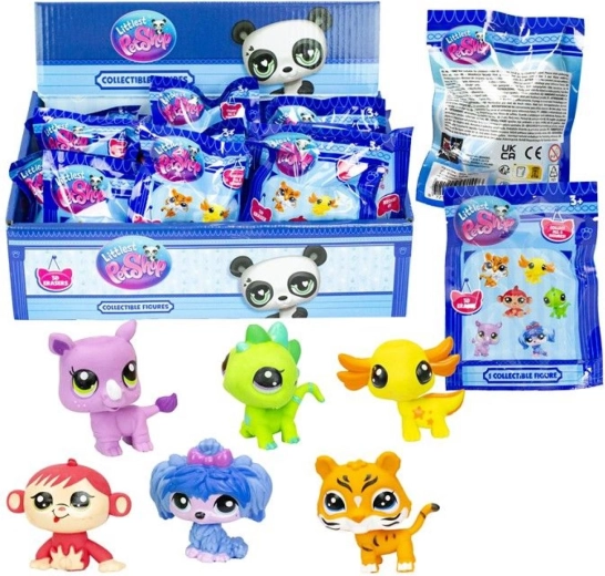 Figurka Littlest Pet Shop – gumovací, mix druhů v sáčku