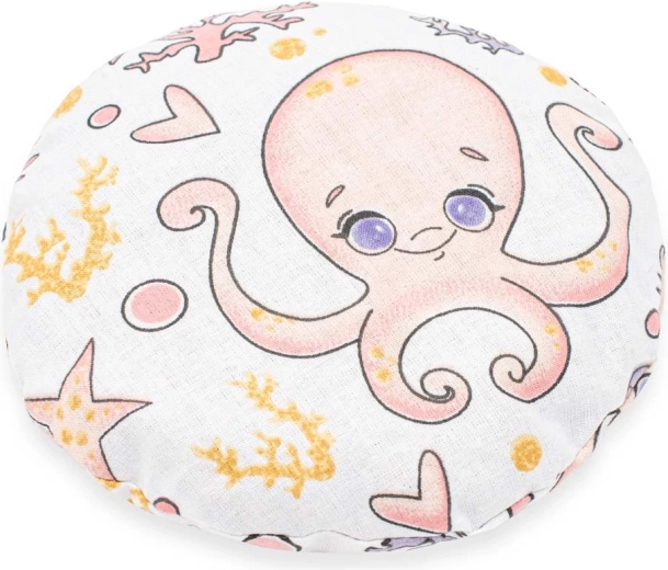 Hřejivý a chladicí polštářek s třešňovými peckami New Baby Basic Pink