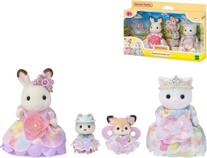Sylvanian Families květinové princezny - 4 ks