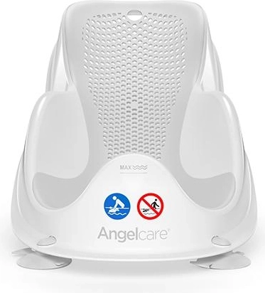 Angelcare lehátko do vany fit světle šedé