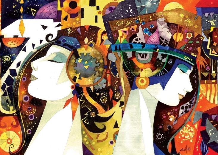 Puzzle ART PUZZLE Zatvrzelost a arogance, 3000 dílků