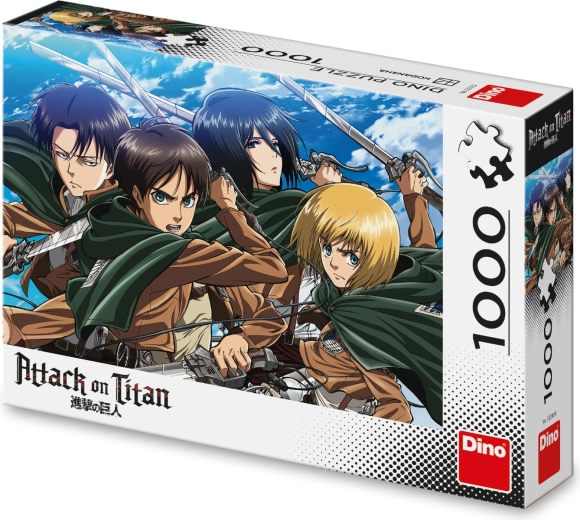 Puzzle Anime: Attack on Titan (1000 dílků)