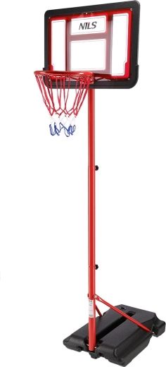 Dětský basketbalový koš NILS ZDK881A – výškově nastavitelný a mobilní