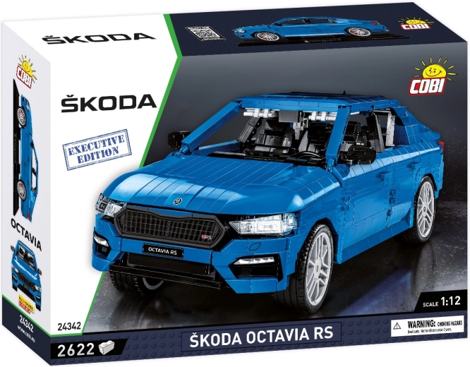 COBI Škoda Octavia IV RS executive edition stavebnice 1:12