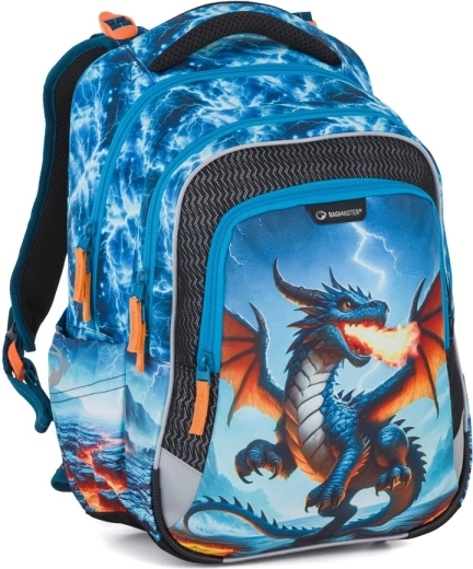 Bagmaster školní batoh Lumi 26 D Drak