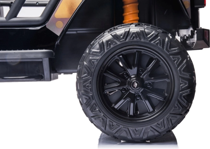 Dětské elektrické auto Jeep Monster 24V, černé