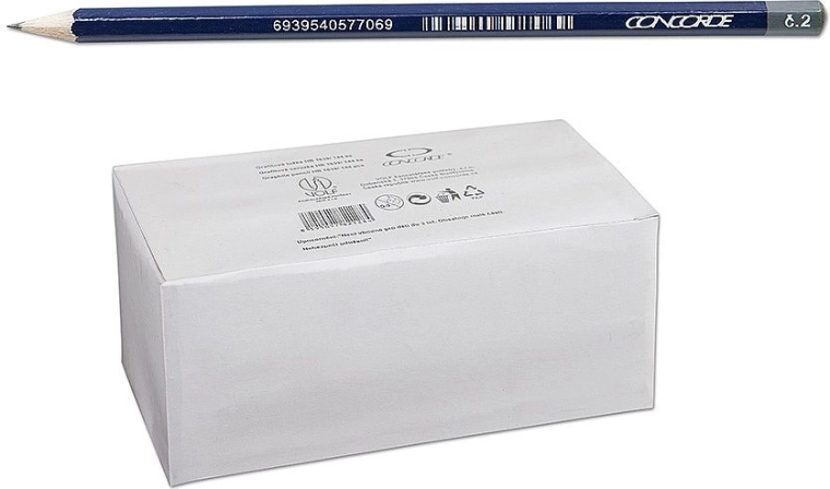 Grafitová tužka HB CONCORDE – ekonomické balení 144 ks