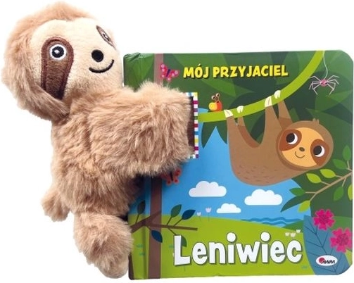 Můj kamarád lenochod s plyšovou maskotkou