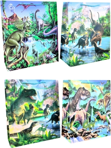 Dárková taška s dinosauřím motivem