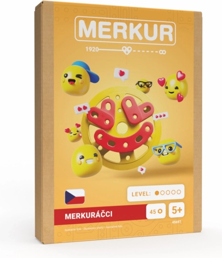 Merkur Mini Merkuráčci – stavebnice, 45 dílků