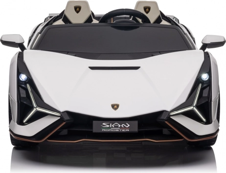 Dětské elektrické autíčko Lamborghini Sian 24V – Bílá