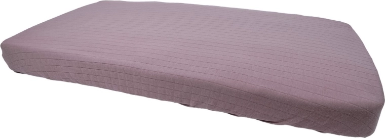 Lodger Slumber Solid prostěradlo do postýlky 60 × 120 cm rose