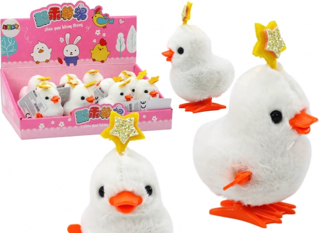 Nakręcany Skaczący Kurek s Hvězdičkou