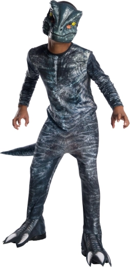 Kostým Velociraptor jurský svět (8–10 let)