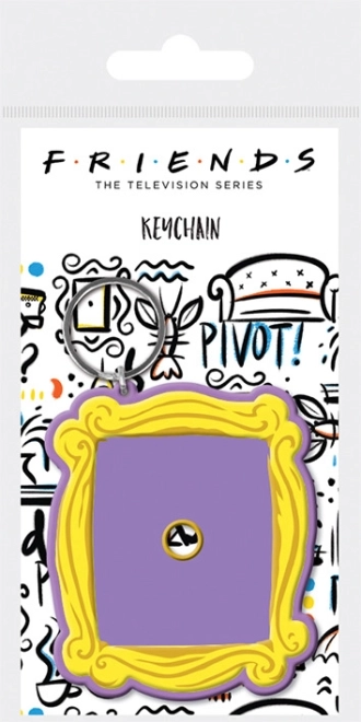 Gumová klíčenka Přátelé